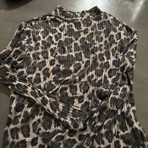 Zara Leopard Long Sleeve